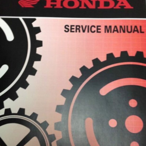 Honda NSR250 Service manual